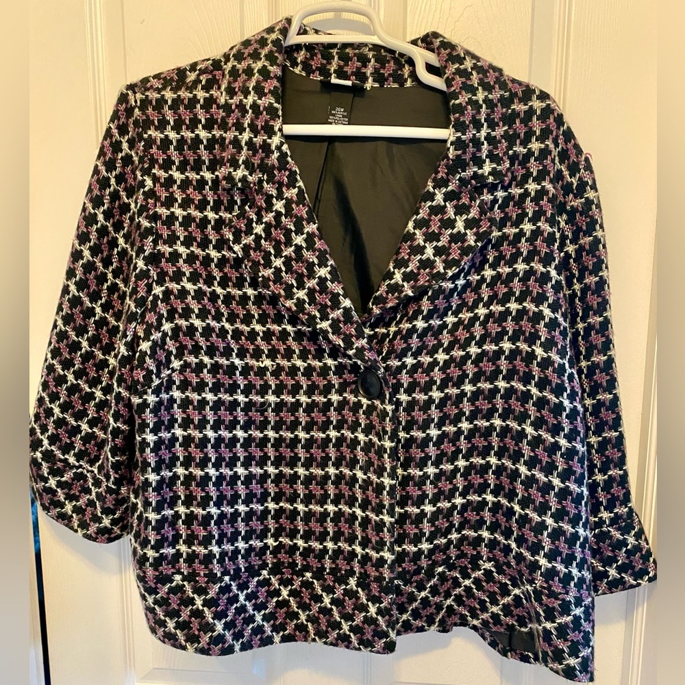 Cropped 1940’s retro blazer
